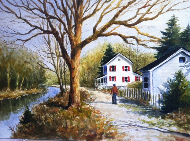 Walking in Lawrenceville